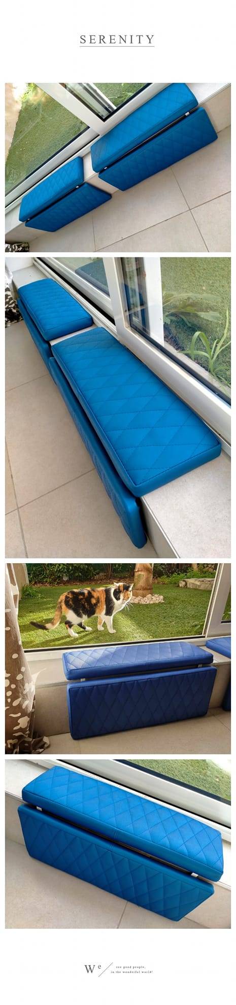 banquette en cuir
